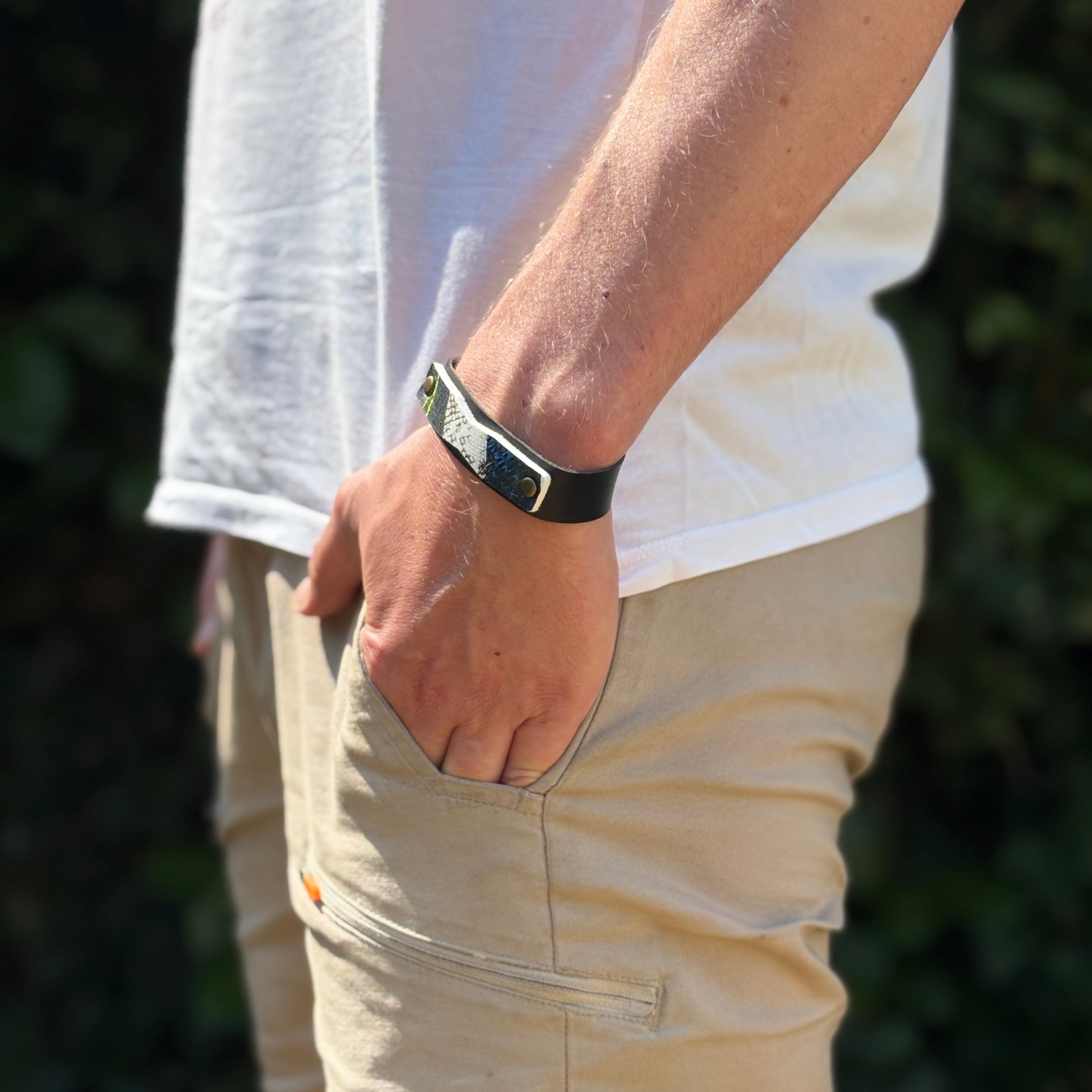 Bracelet en ballon de Foot recyclé
