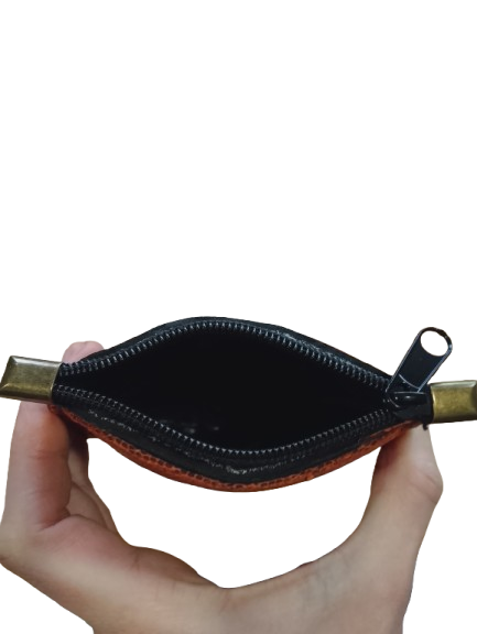 Pochette Porte-monnaie en ballon de Basket recyclé