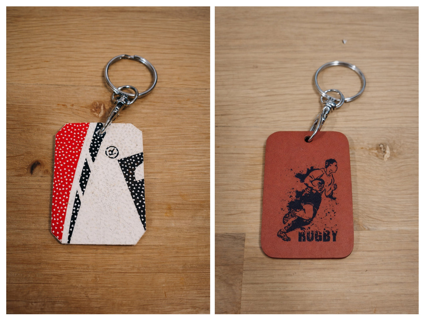 Porte-clé rugby "rugbyman"