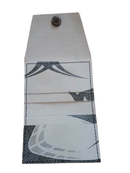 Porte-CB (4 cartes) 100% en ballon de rugby recyclé