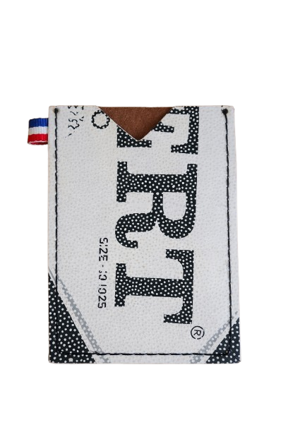 Porte-CB en ballon de rugby recyclé GILBERT noir