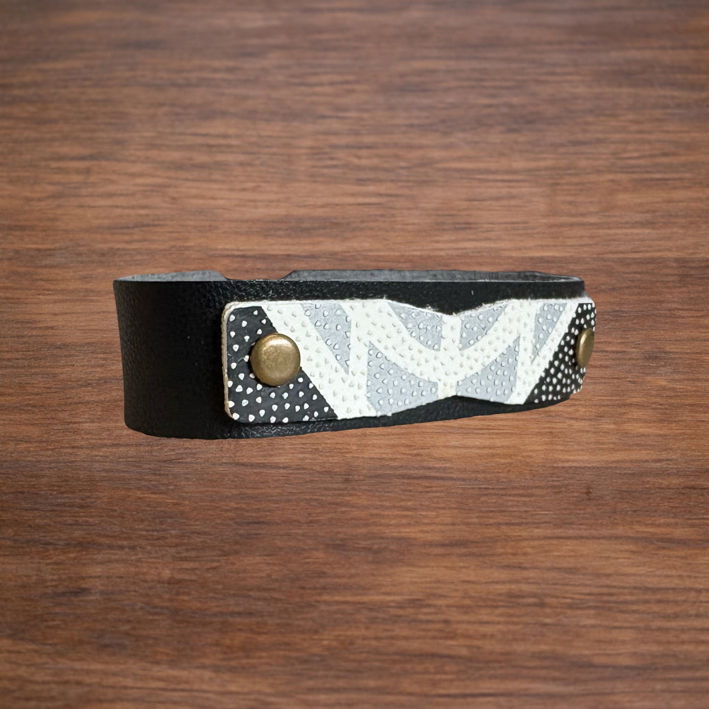 Bracelet en ballon de Rugby recyclé