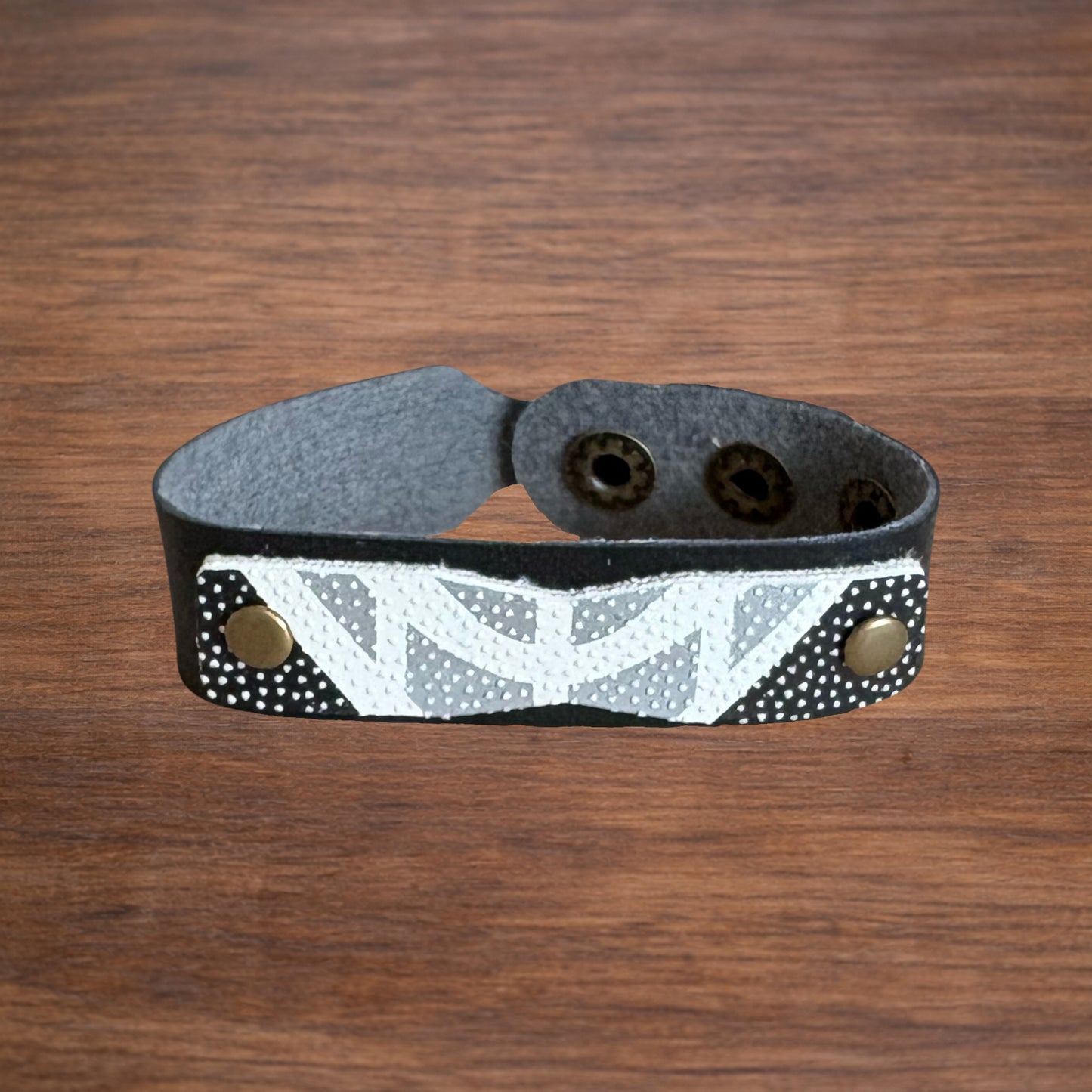 Bracelet en ballon de Rugby recyclé