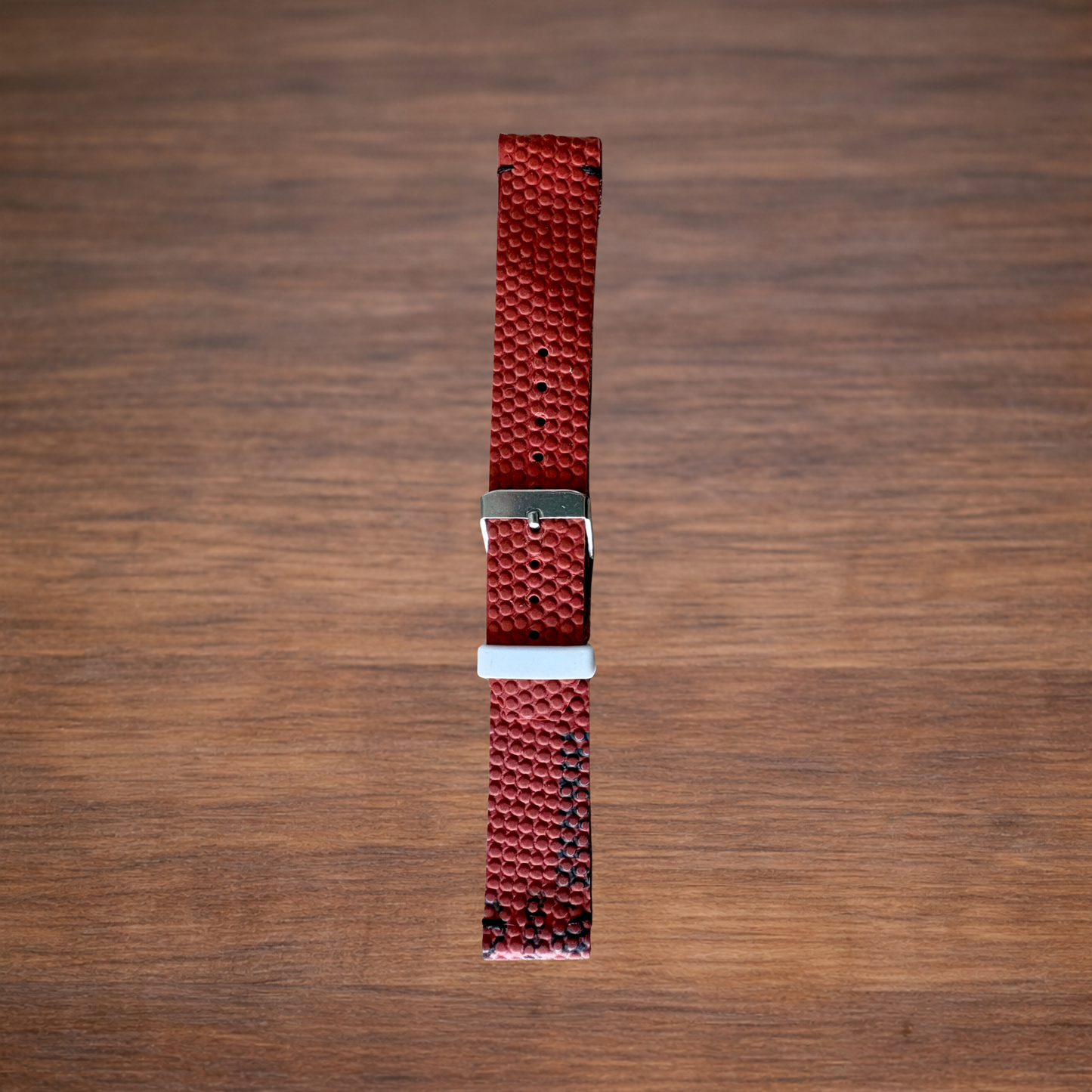 Bracelet de montre en ballon de basket recyclé - uni