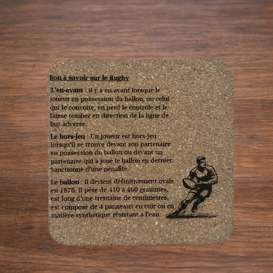 Recyclage surcyclage ballon rugby 