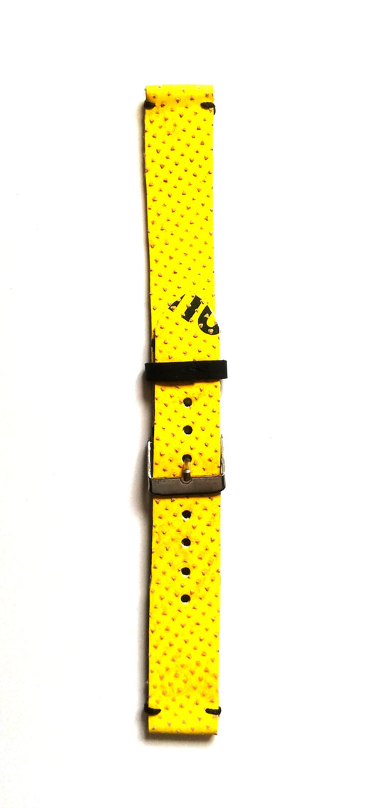 Bracelet montre ballon de rugby 18mm