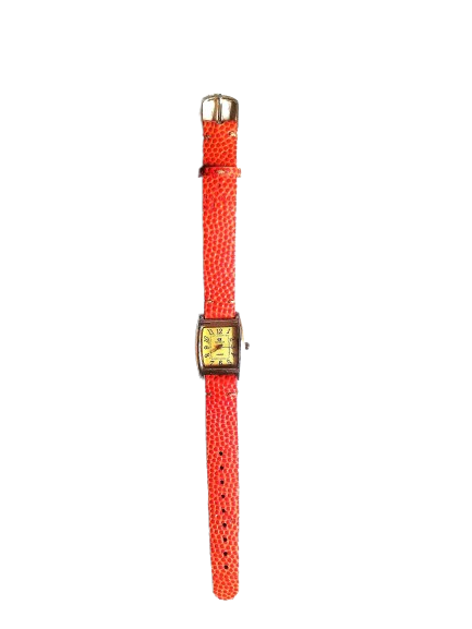Montre avec bracelet en ballon de basket