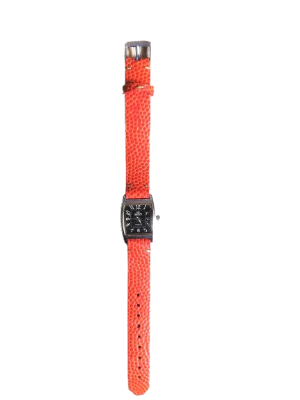 Montre avec bracelet en ballon de basket