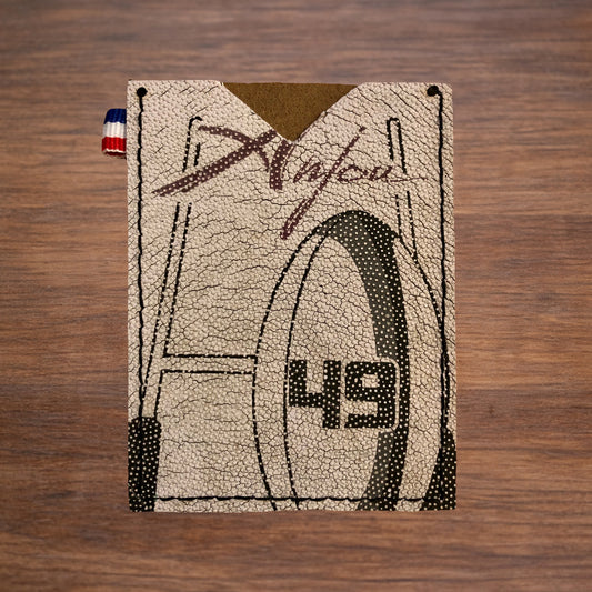 Porte-CB en ballon de rugby recyclé Anjou 49