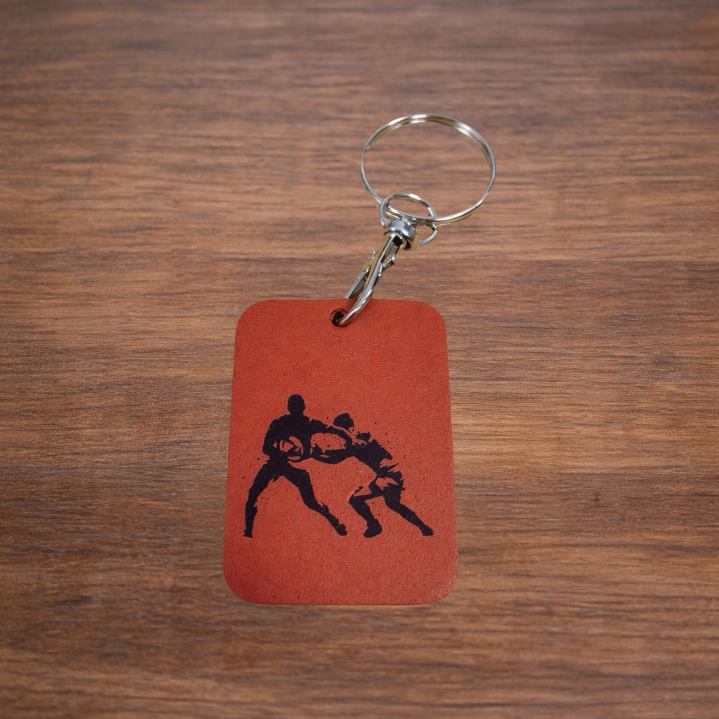 Porte-clé rugby "contact"