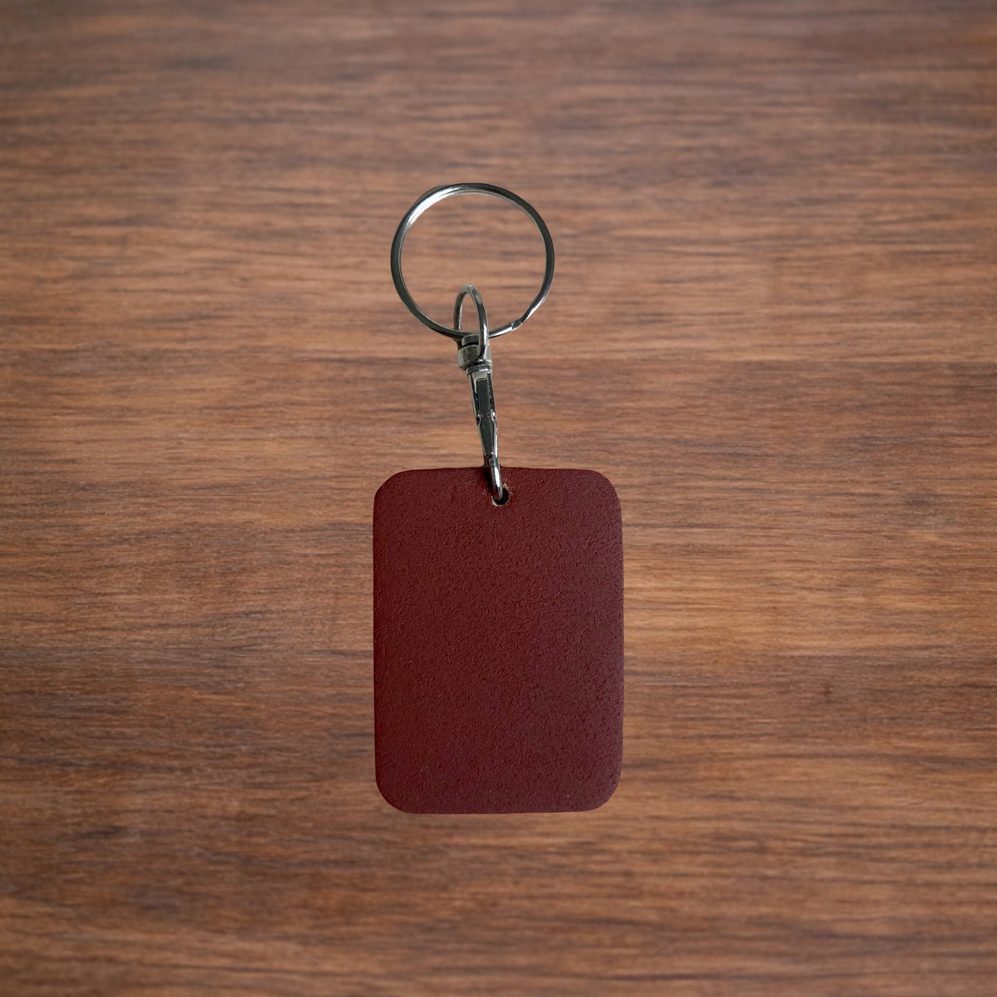 Porte-clé à personnaliser bicolore