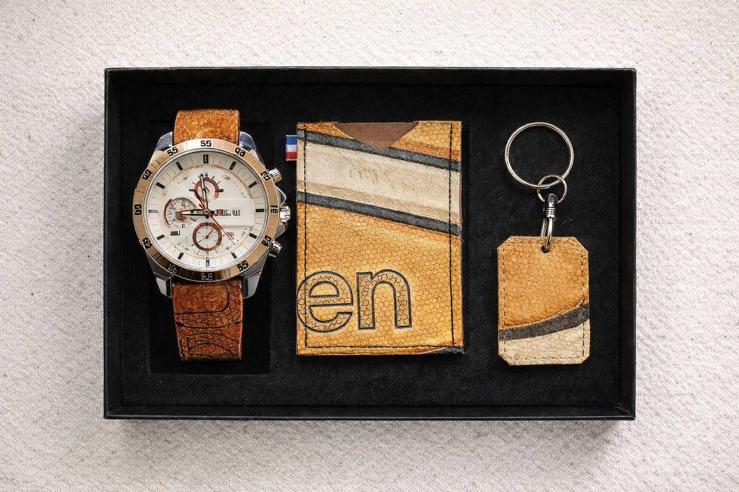 Coffret  en ballon de Basket upcyclé