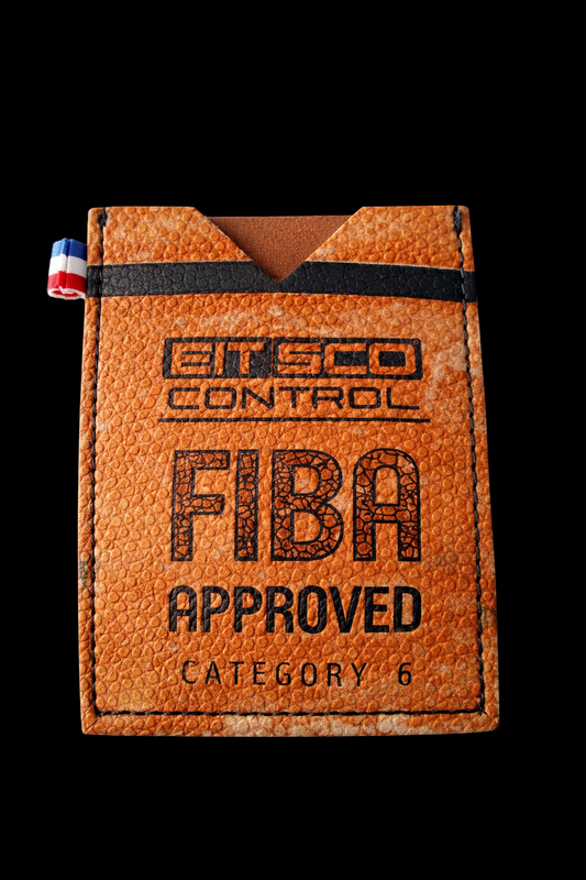 Porte-CB en ballon de basket recyclé TARMAK "FIBA APPROVED"