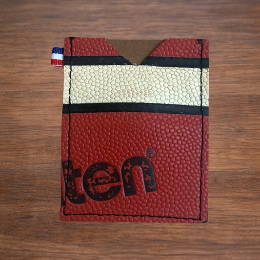 Porte-CB en ballon de basket recyclé MOLTEN rouge