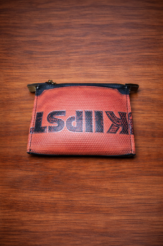 Pochette Porte-monnaie en ballon de Basket recyclé